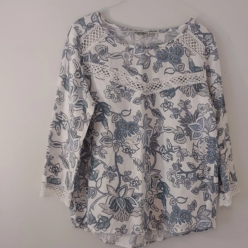 Elena Baldi, all Linen Top - Picture 9 of 12